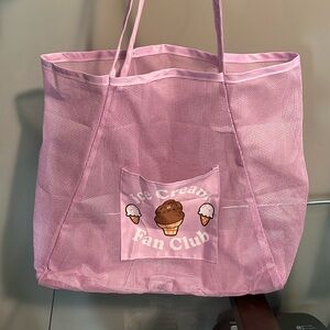Pusheen Ice Cream Beach Bag